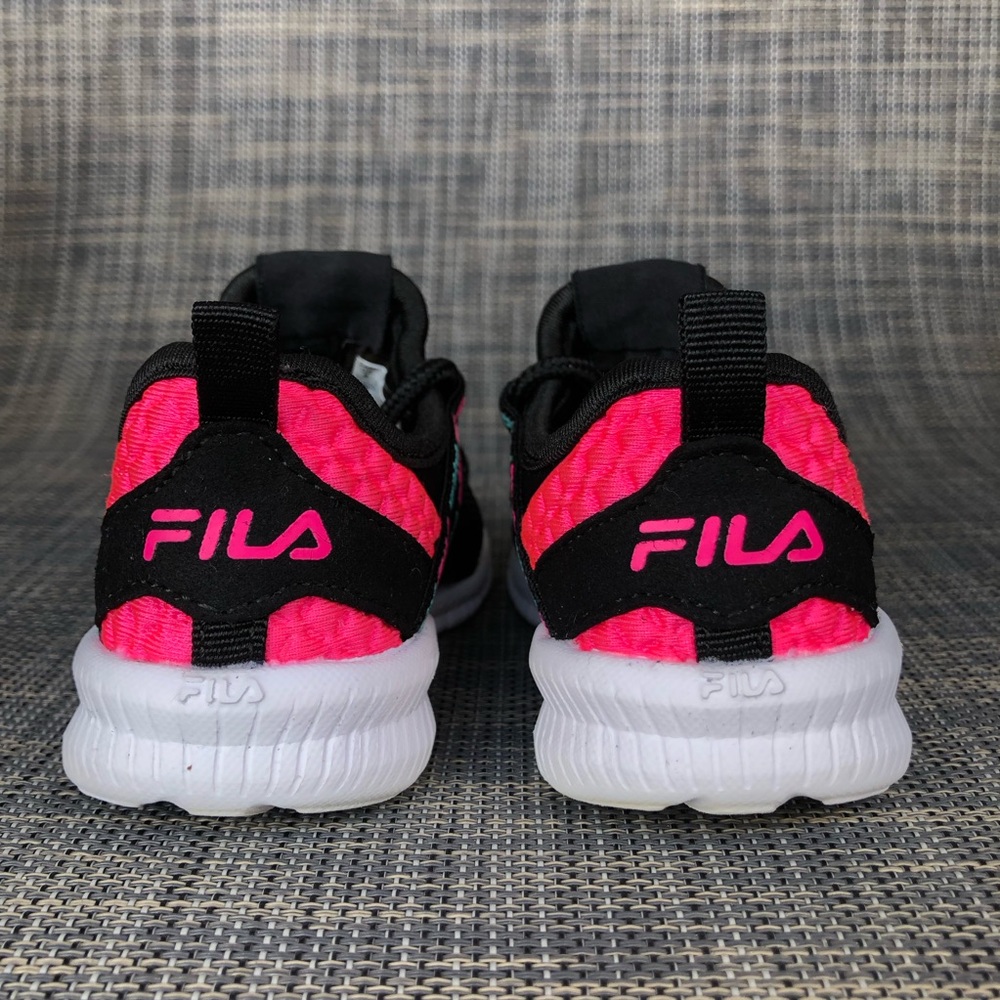 Fila Kids Lightspin Active Sneakers Shoes Toddler Girls size 6 - Picture 4 of 12